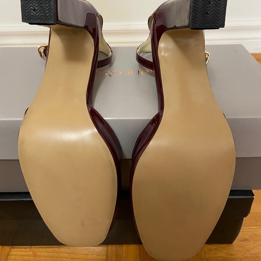 by haru Square Toe ankle strap heel shoes - Picture 4 of 6